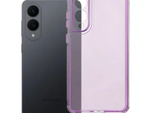 Case for Samsung S25 EDGE Matrix Clear light violet