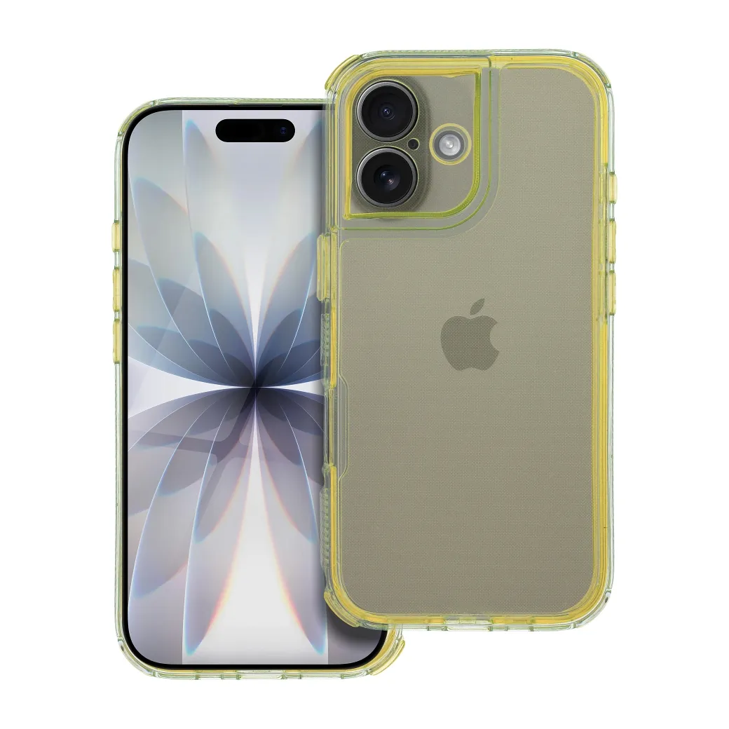 Case for iPhone 17 Matrix Clear yellow