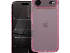 Case for iPhone 17 AIR Matrix Clear powder pink