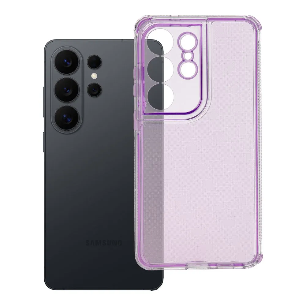 Case for Samsung S26 ULTRA Matrix Clear light violet