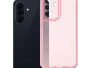 Case for Samsung A57 5G Matrix Clear powder pink