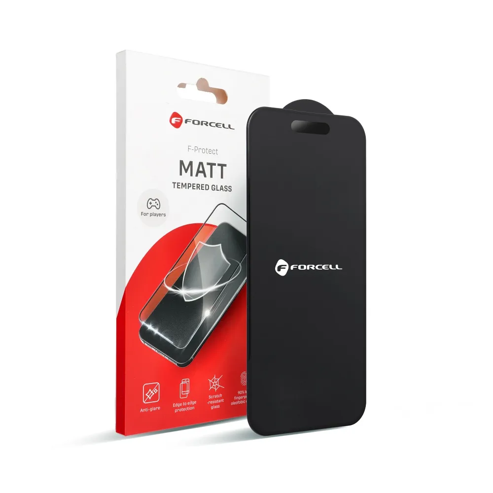 Tempered glass to iPhone 13 PRO MAX / 14 PLUS Forcell Matt Glass black - Image 10
