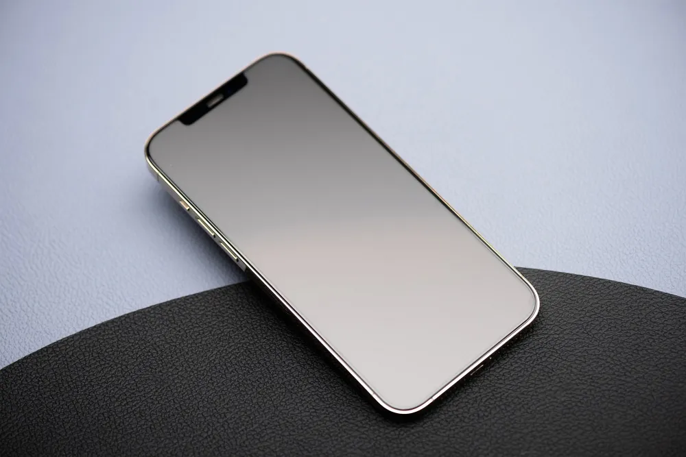 Tempered glass to iPhone 12 PRO MAX Forcell Matt Glass black - Image 6