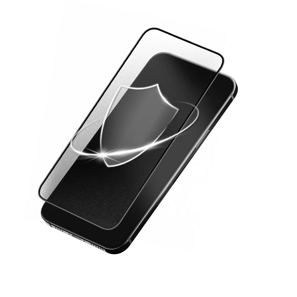 Tempered glass to iPhone 12 PRO MAX Forcell Matt Glass black - Image 2