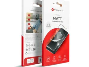 Tempered glass to iPhone 15 PRO MAX Forcell Matt Glass black