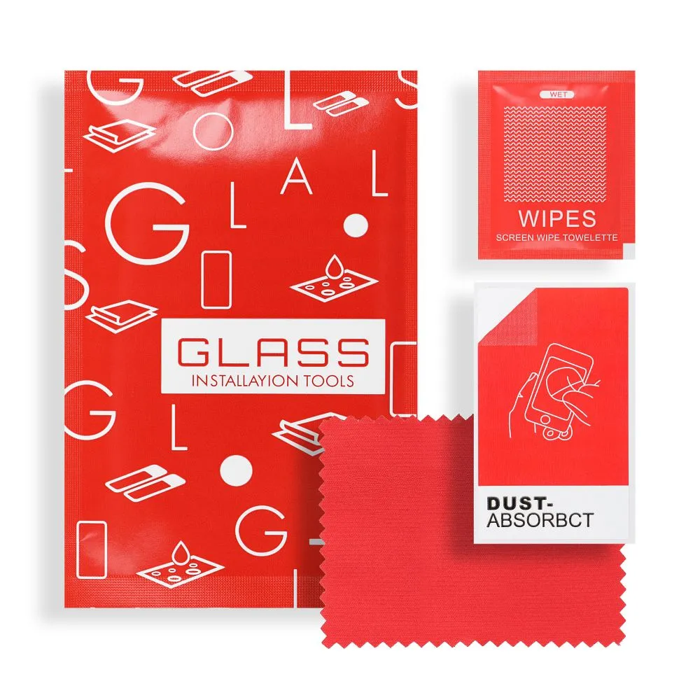Tempered Glass Camera Lens for iPhone 16 / 16 PLUS Forcell Premium pink - Image 3
