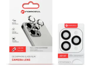 Camera glass to iPhone 18 Pro / 18 Pro Max Forcell Premium dark cherry