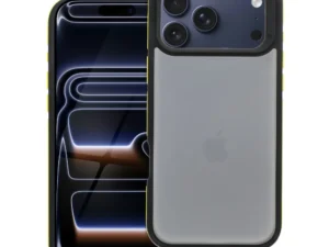 Case for iPhone 17 Pro Max / 18 Pro Max (low camera edge) Neo yellow