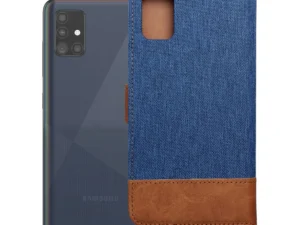Flip case for Samsung A51 Jeans Book blue