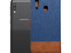 Flip case for Samsung A20e Jeans Book blue