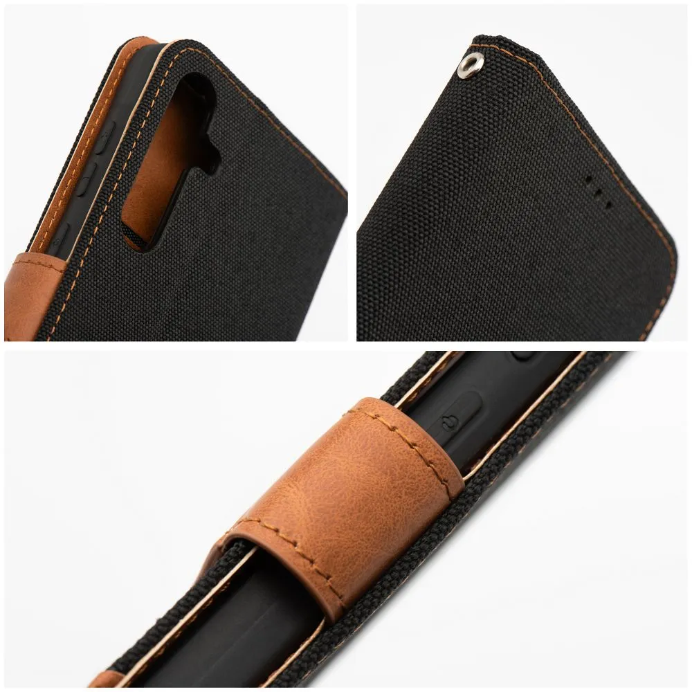 Flip case for Samsung A56 5G Jeans Book black - Image 6