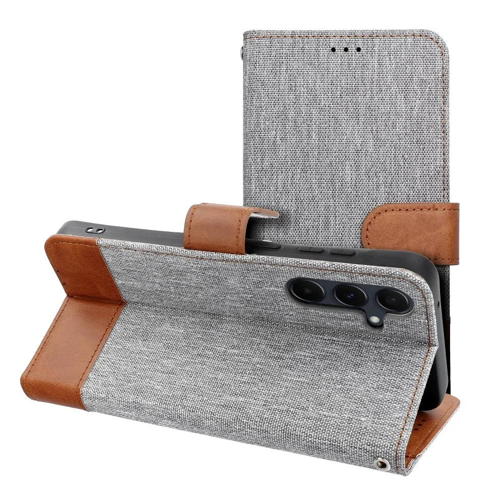 Flip case for Xiaomi Redmi NOTE 14 PRO 4G Jeans Book gray - Image 8