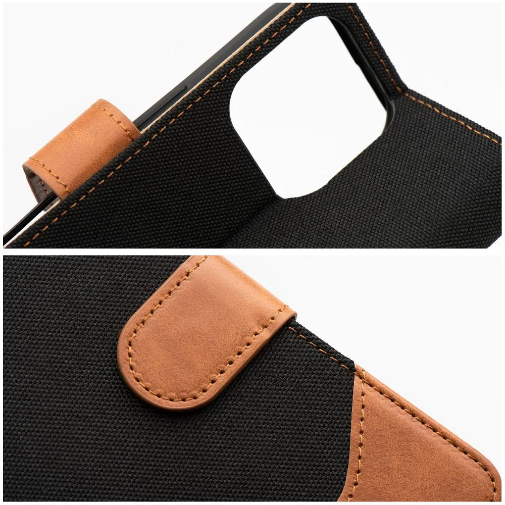 Flip case for Samsung A37 5G Jeans Book black - Image 3