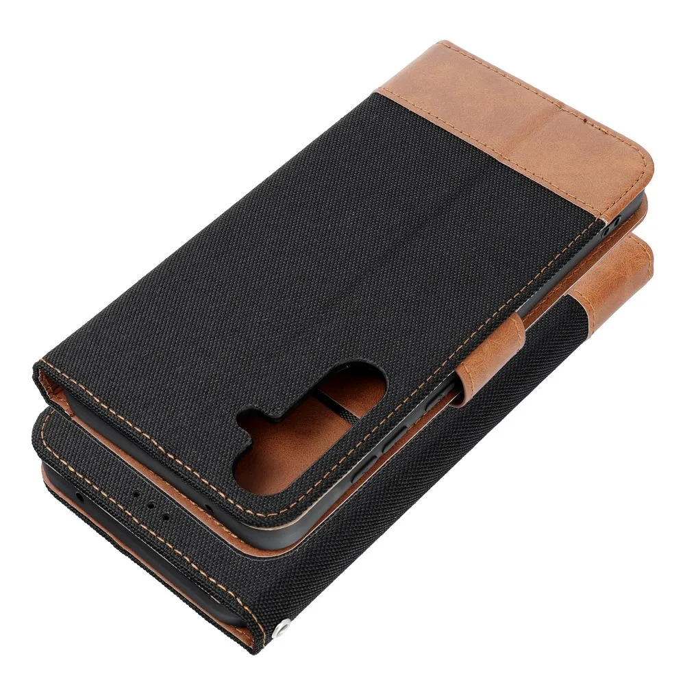 Flip case for Xiaomi Redmi NOTE 17 4G / 5G Jeans Book black - Image 3