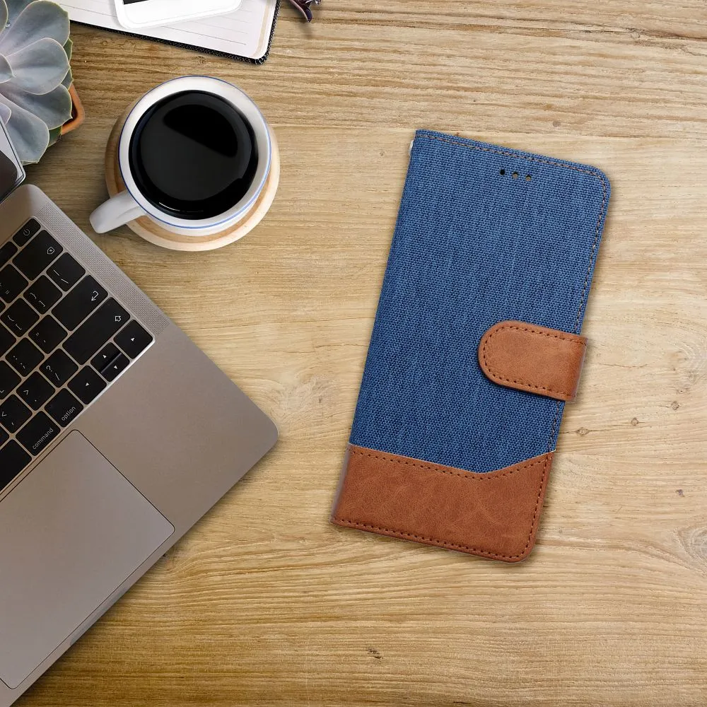 Flip case for Xiaomi Redmi NOTE 17 PRO 5G Jeans Book blue - Image 5