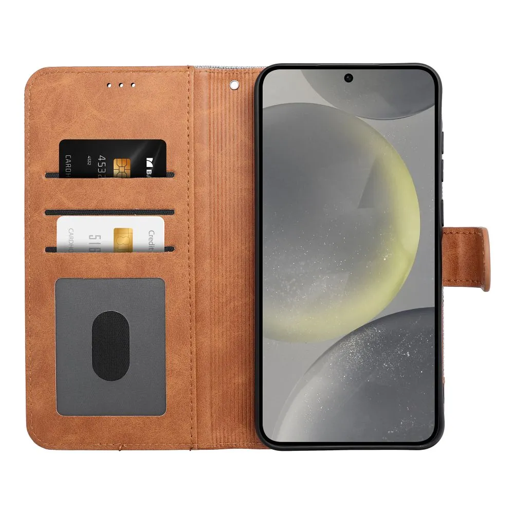 Flip case for Xiaomi Redmi NOTE 17 PRO 5G Jeans Book gray - Image 4