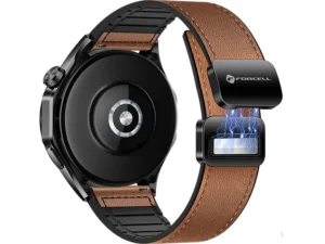 Strap to Samsung Galaxy Watch Forcell F-Design FS20 magnetic eco-friendly leather 20 mm brown