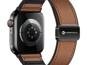 Strap to Apple Watch Forcell F-Design FA21 magnetic eco-friendly leather 38 / 40 / 41 mm brown