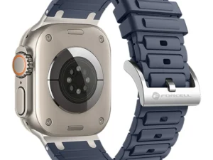 Strap to Apple Watch Forcell F-Design FA06 silicone holes 38 / 40 / 41 mm blue