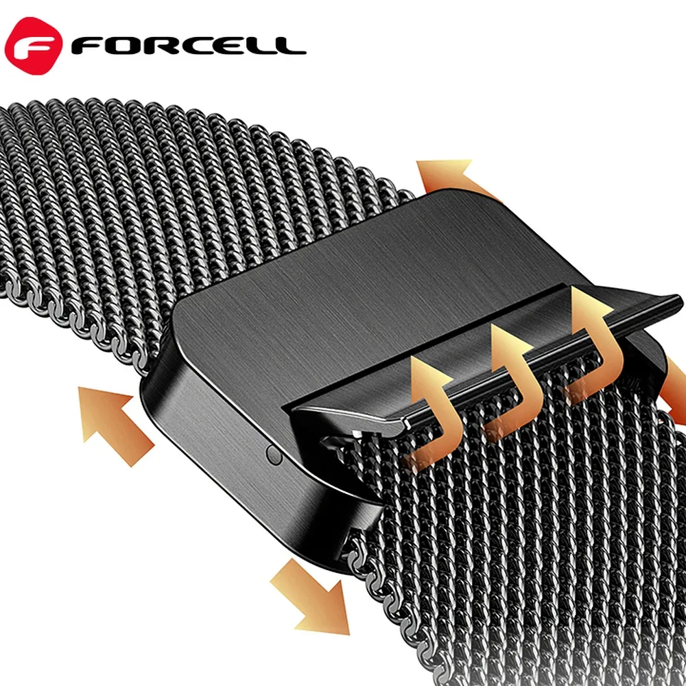 Strap to Apple Watch Forcell F-Design FA14 magnetic steel 42 / 44 / 45 / 49 mm pink - Image 5