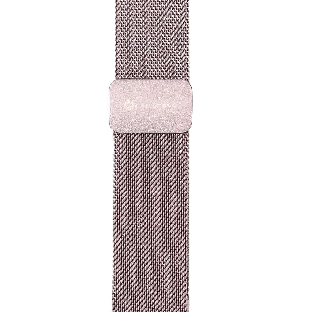 Strap to Apple Watch Forcell F-Design FA14 magnetic steel 42 / 44 / 45 / 49 mm pink - Image 4