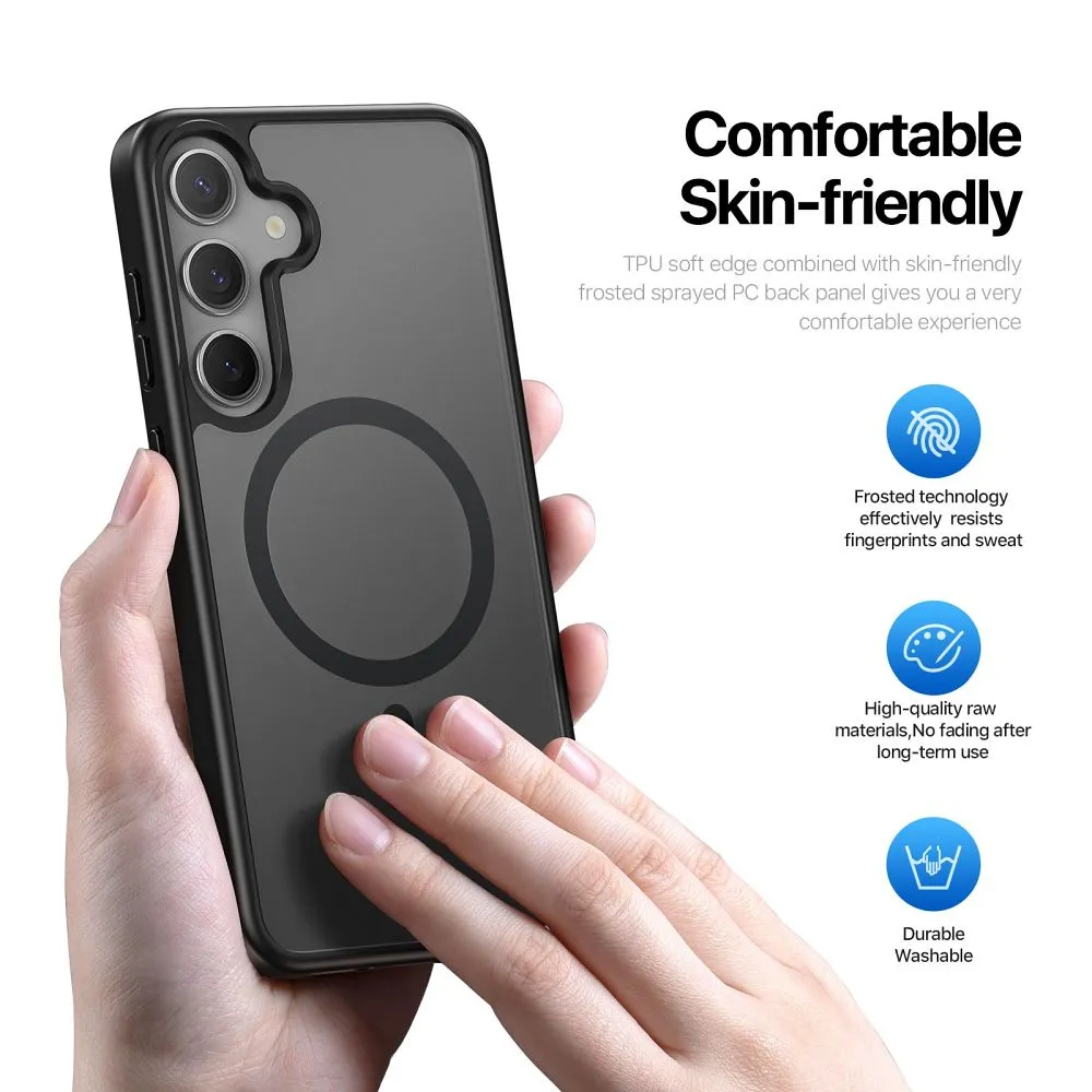 DUX DUCIS case YIND compatible with MagSafe for SAMSUNG S25 Plus black - Image 5