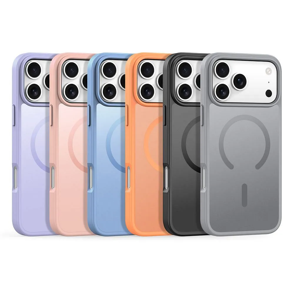 DUX DUCIS case YIND compatible with MagSafe for IPHONE 17 PRO MAX (Open Ring) grey - Image 8
