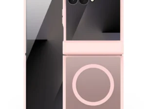 DUX DUCIS case YIND compatible with MagSafe for SAMSUNG Z Flip 8 light pink