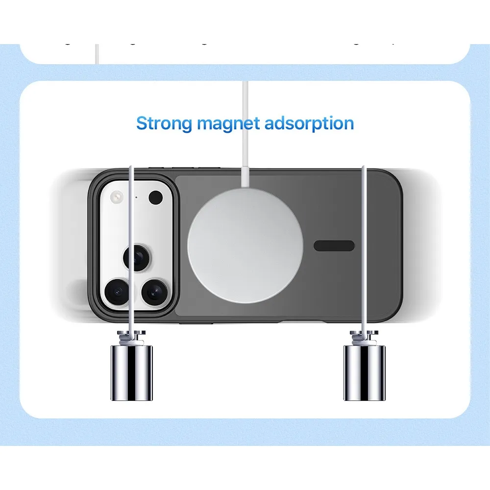 DUX DUCIS case YIND compatible with MagSafe for iPhone 18 Pro Max / 17 Pro Max (Open Ring Version) black - Image 3