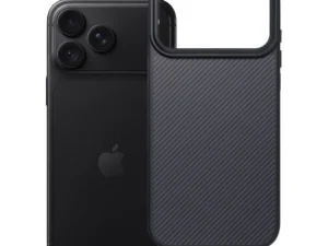 Case for iPhone 18 Pro Max / 17 Pro Max Carbon Elite Mag Cover compatible with MagSafe black