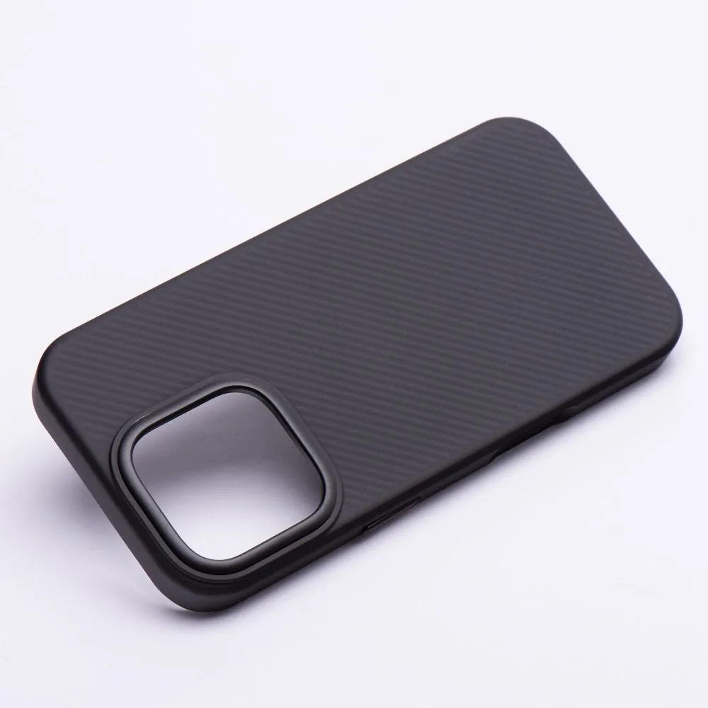 Case for iPhone 15 PRO Carbon Elite Mag Cover compatible with MagSafe black - Image 4