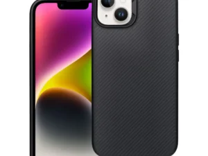 Case for iPhone 14 Carbon Elite Mag Cover compatible with MagSafe black