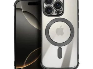 Case for iPhone 17 AIR Antishock Electro compatible with MagSafe black