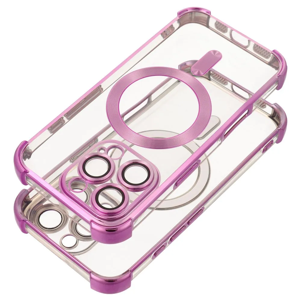 Case for iPhone 17 Pro Max / 18 Pro Max (low camera edge) Antishock Electro compatible with MagSafe purple - Image 2