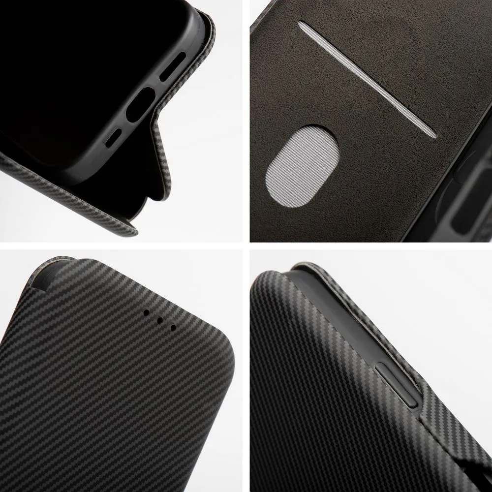 Flip case for iPhone 16 PLUS Folio Side Magnet black - 7. kép