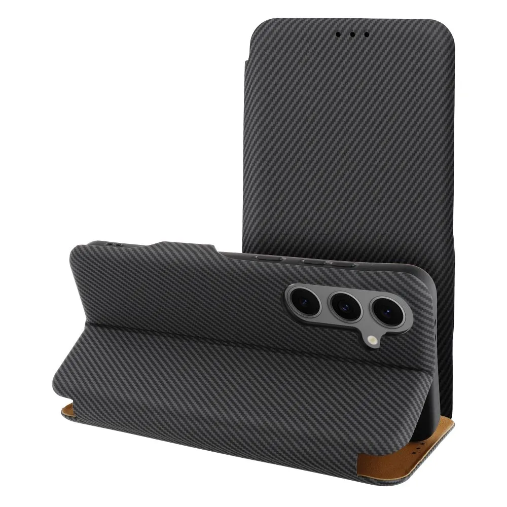 Flip case for Samsung S25 PLUS Folio Side Magnet gray