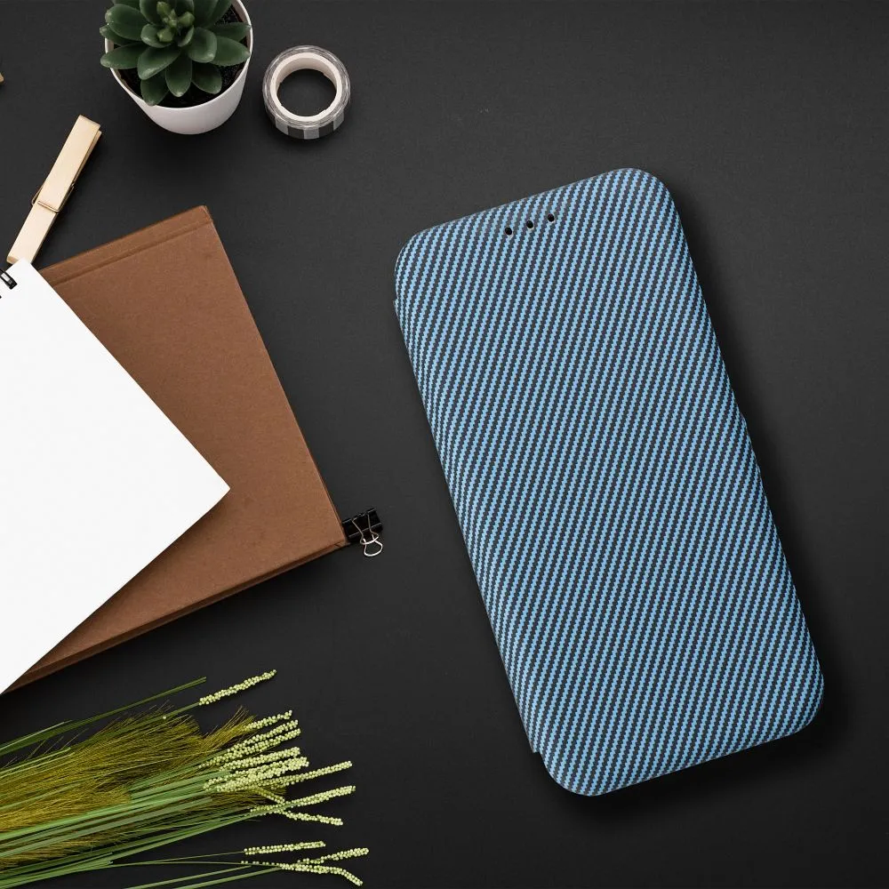 Flip case for Samsung S25 PLUS Folio Side Magnet blue - Image 4