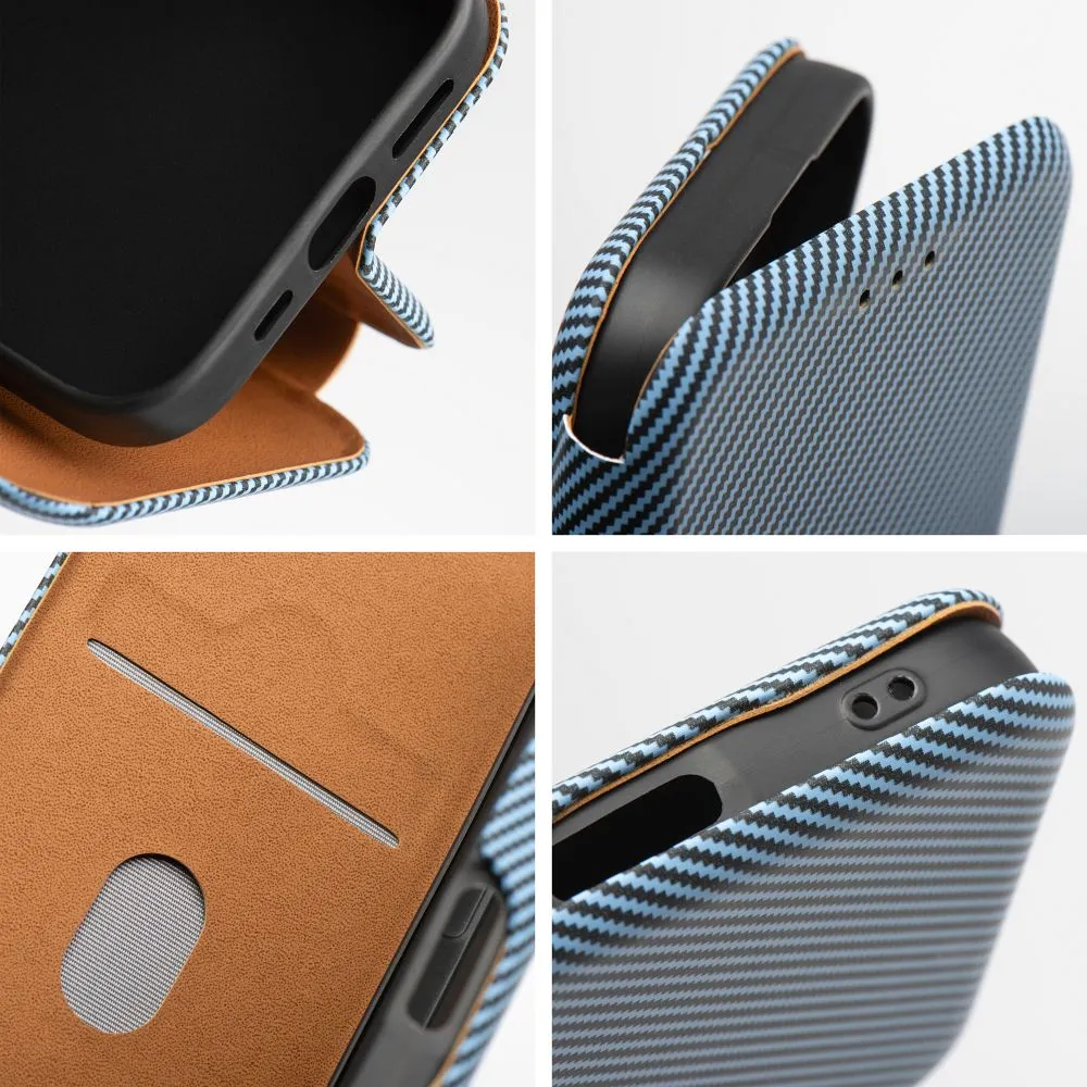 Flip case for Samsung S25 PLUS Folio Side Magnet blue - Image 7