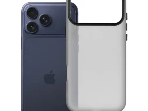 Case for iPhone 17 Pro Max / 18 Pro Max (low camera edge) Sappy black
