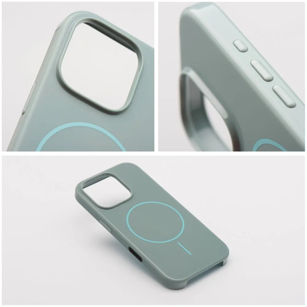 Case for iPhone 16 PRO Premium Glossy Mag Cover compatible with MagSafe and Camera Control button mint - Image 6