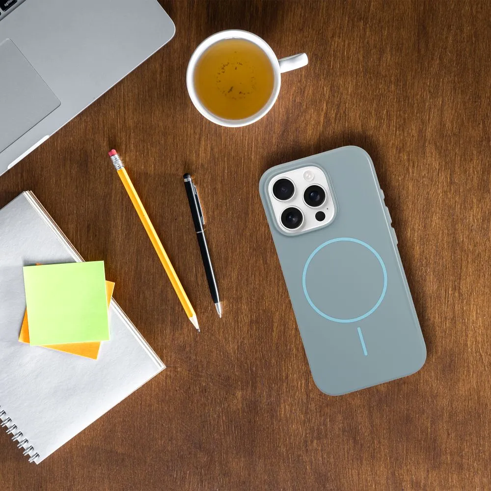 Case for iPhone 16 PRO Premium Glossy Mag Cover compatible with MagSafe and Camera Control button mint - Image 4