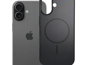 Case for iPhone 17 Glossy Mag Cover compatible with MagSafe black