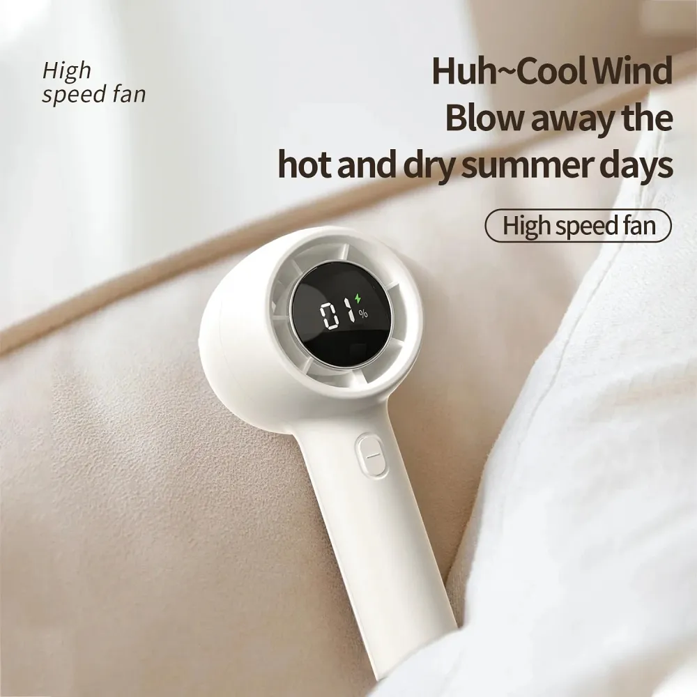 Portable fan HX-131B dark blue - Image 5