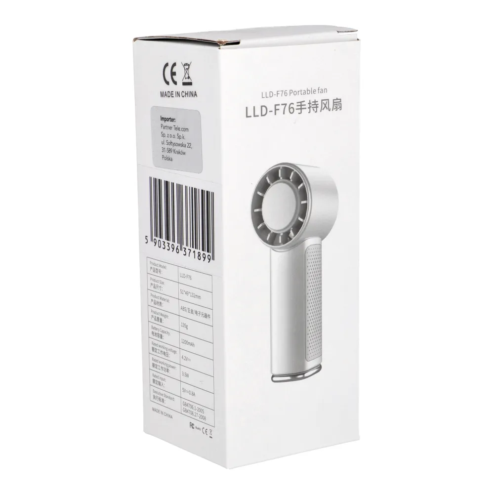 Portable fan LLD-F76S green - 3. kép