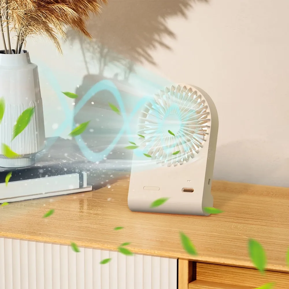 Desk fan HX-125 beige - Image 4