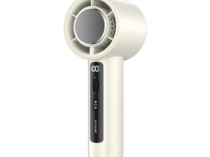 Portable fan with digital display LLD-F88 white