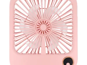Desk fan with adjustable stand W30 pink