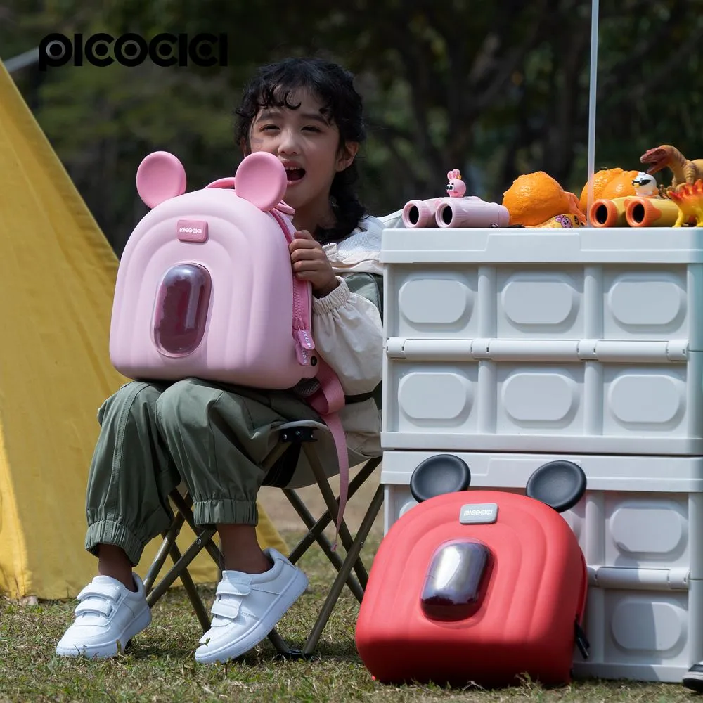 Backpack for children Picocici small with ears K52 red - Image 3