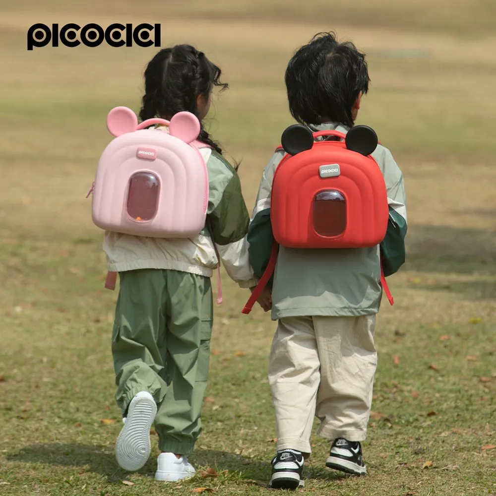 Backpack for children Picocici small with ears K52 red - Image 5