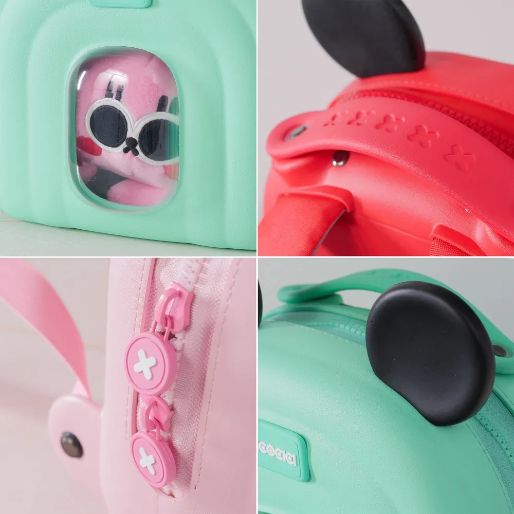 Backpack for children Picocici small with ears K52 red - Image 10